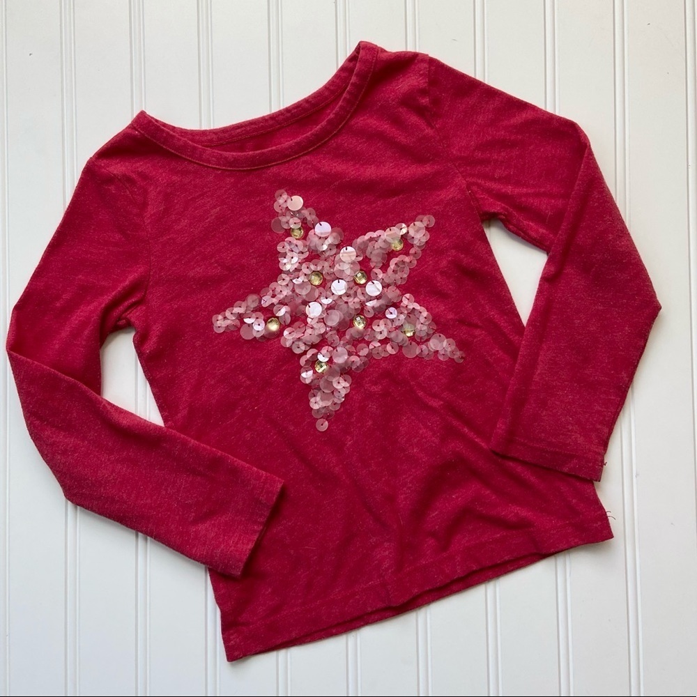 •Cherokee• sequin star tee